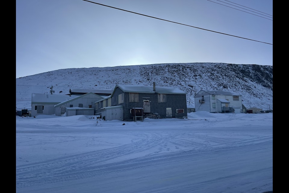 The old hospital in Pangnirtung will be one of the buildings torn down and repurposed as part of an agreement between the hamlet and Diocese of the Arctic. Photo courtesy of Jack Hicks