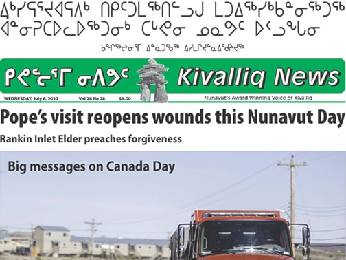 Kivalliq cropped front page July 6