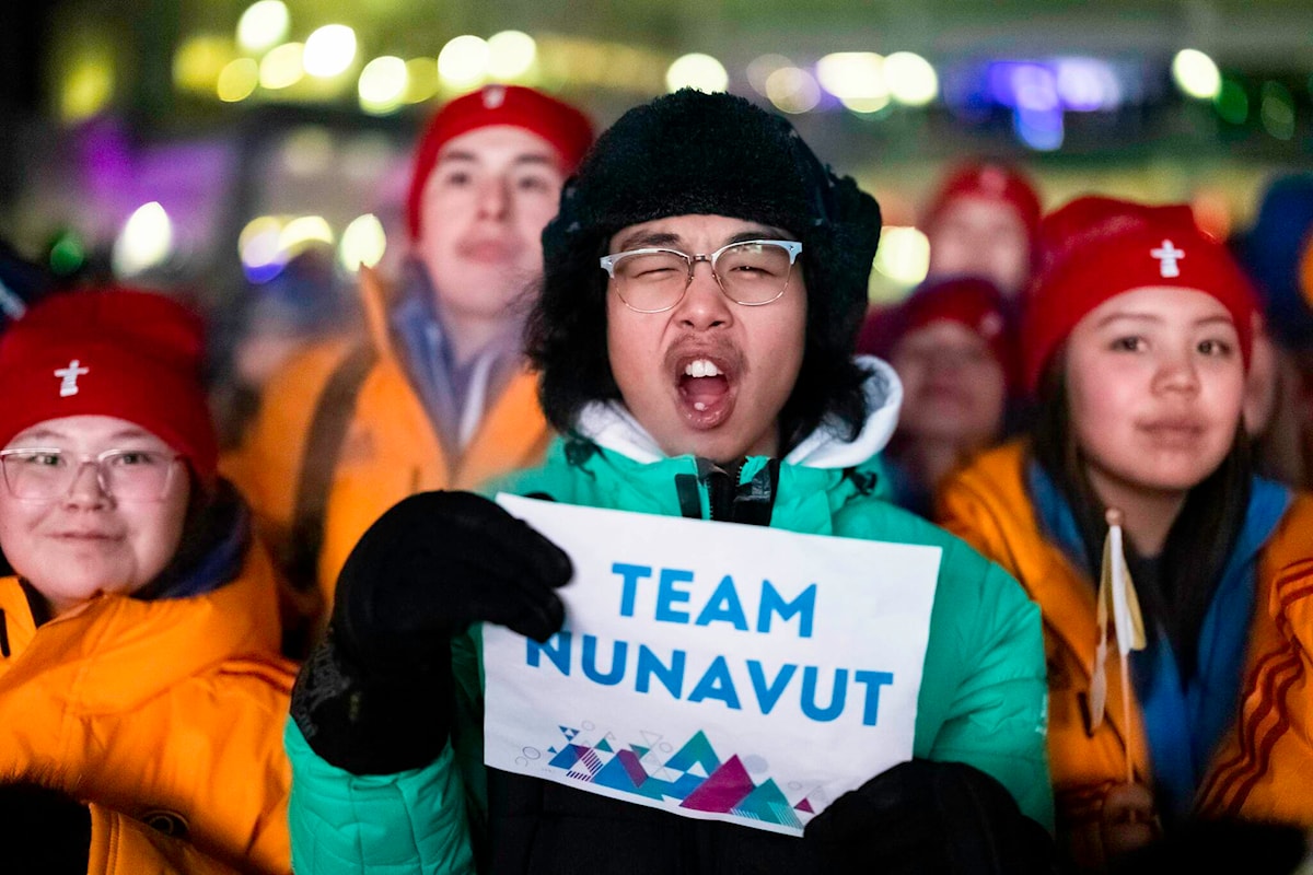 PHOTOS Arctic Winter Games take off with a party Nunavut News