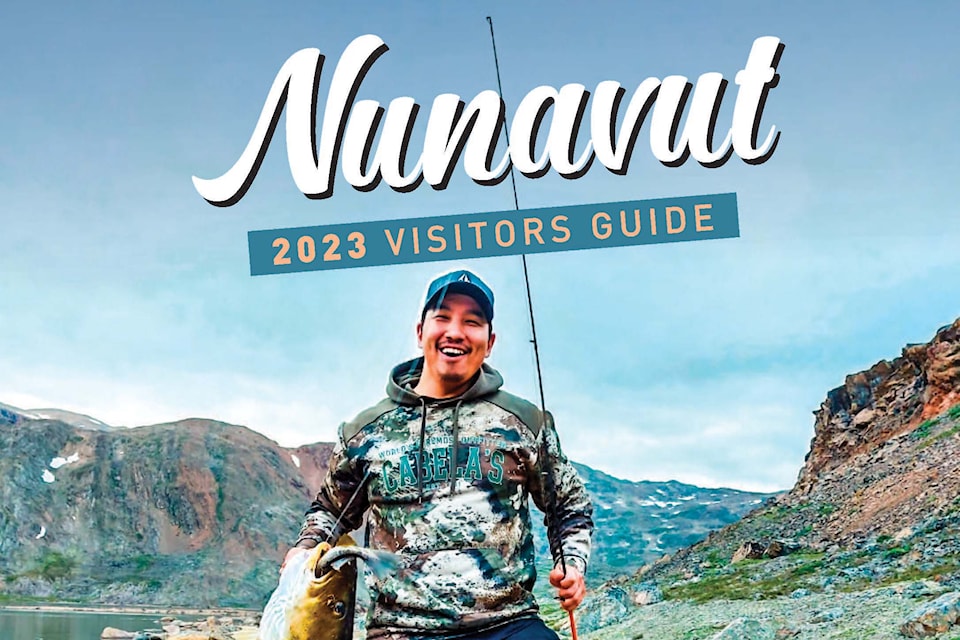 Nunavut Visitors Guide 2023 cover (1) fold