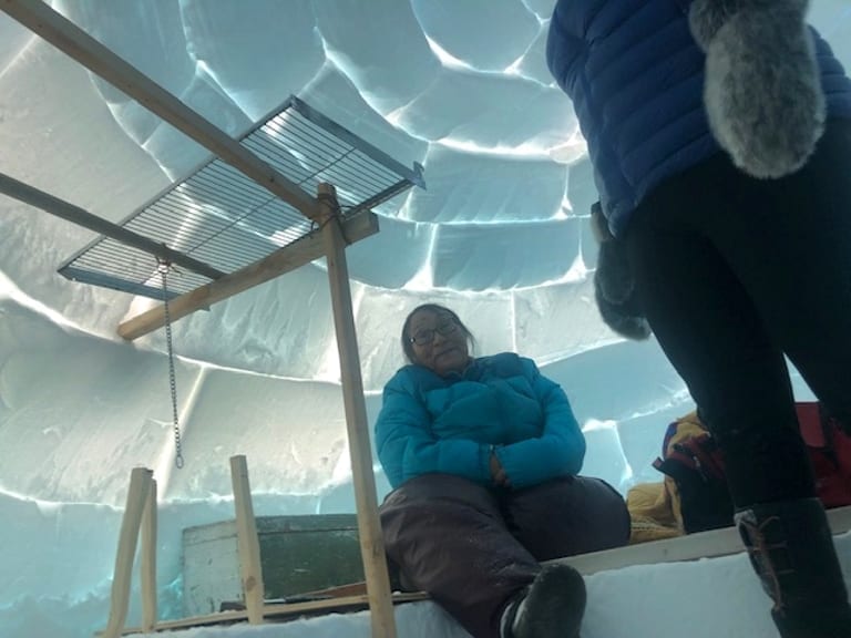 With traditional Inuit village completed, Iglulik prepares to celebrate
