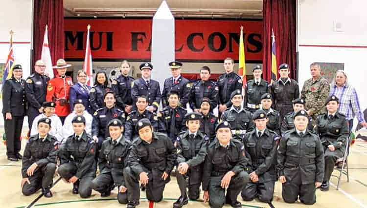 There is always a strong feeling of community present when the people of Rankin Inlet come together for the annual Remembrance Day ceremony in the hamlet. NNSL file photo