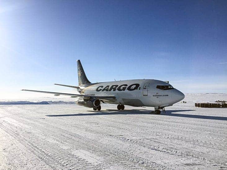 Nolinor Aviation isn't planning to jump into the Nunavut market to begin scheduled flights. The same response that Flair Air and Air North recently gave. photo courtesy of Nolinor Aviation