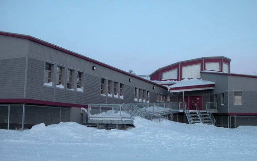 Sanikiluaq's Paatsaali School, which opened in the 2011-2012 school year, is one of six Nunavut schools for which the Government of Nunavut would have to pay full replacement value if it were destroyed because it's not worth more than the GN's $20 million deductible. Qarmatalik School in Resolute, Umimmak School in Grise Fiord, Nanook School in Apex, Ecole Des Trois Soleils in Iqaluit and Victor Sammurtok School in Chesterfield Inlet are the others valued at less than $20 million. photo courtesy of the Government of Nunavut 