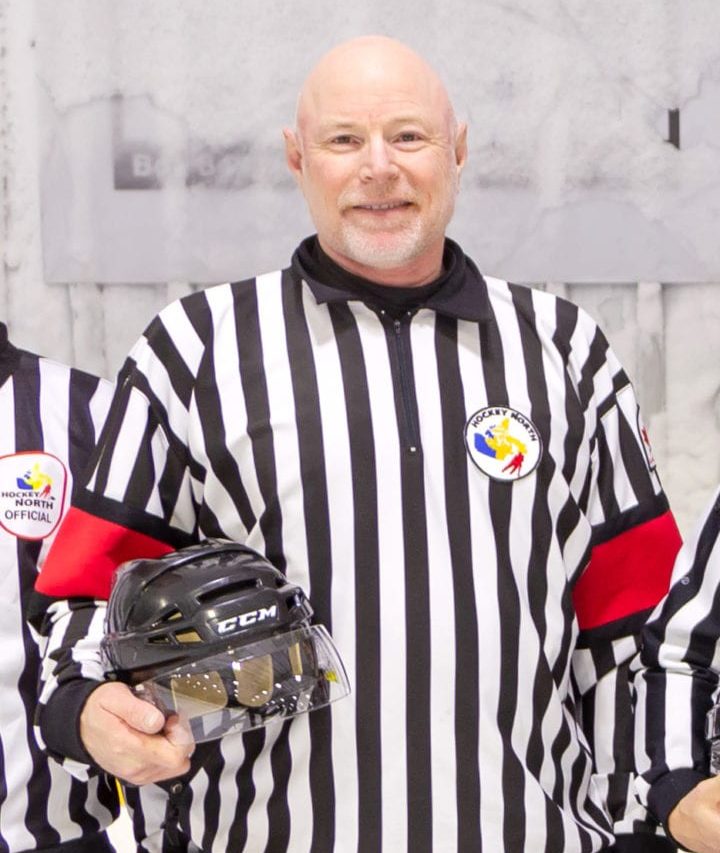 Craig Hockridge was part of the officiating crew at the 2019 Terence Tootoo Memorial Hockey Tournament in Rankin Inlet. It was his last one, sadly, as Hockridge died on June 17 in Edmonton after suffering a massive stroke. photo courtesy of Brian Tattuinee