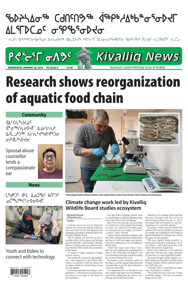 Kivalliq News Jan 26