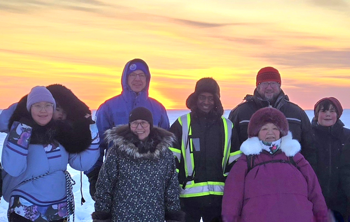 Cambridge Bay embraces the sun's return