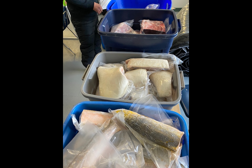 The Inuliqtait food box. 