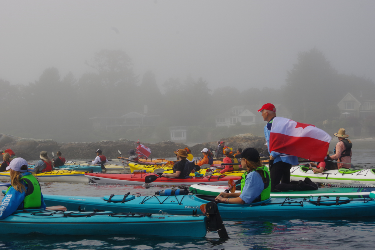 Oak Bay paddler sails past 750 km target for Island kids facing cancer