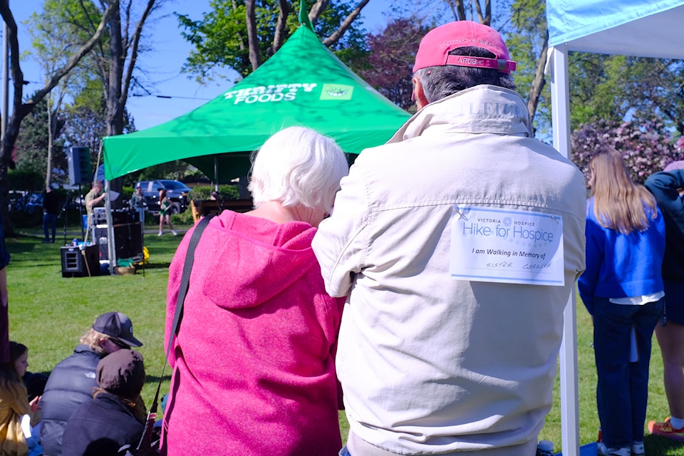 Victoria Hospice’s annual Hike for Hospice returned to Willows Park in Oak Bay on Sunday, May 4, in support of end-of-life care and grief services. 