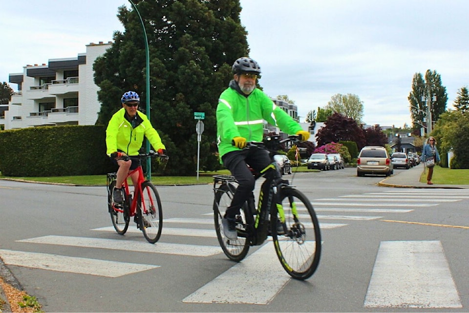 biking