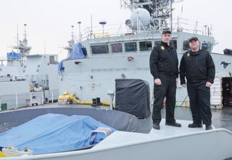 HMCS Calgary Refit 1