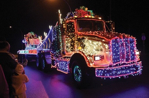 Lighted Truck Parade 2014 2