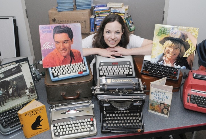 U Vic Book Record Typewriter sale
