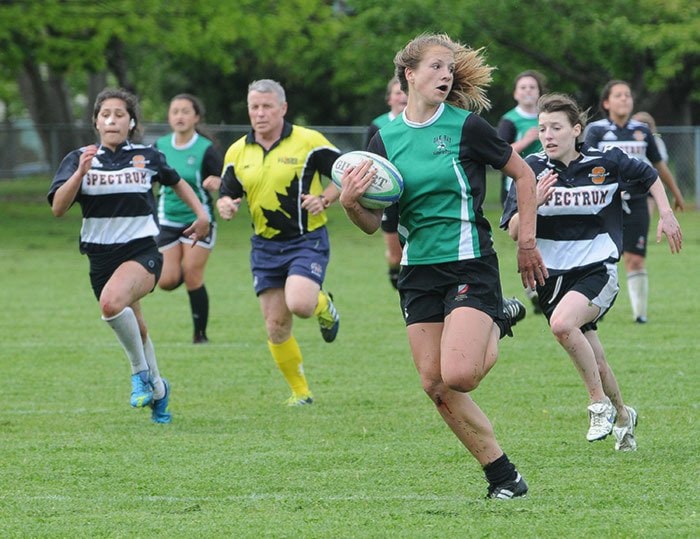 High School girls rugby