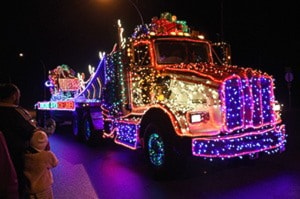 Lighted Truck Parade 2014 2