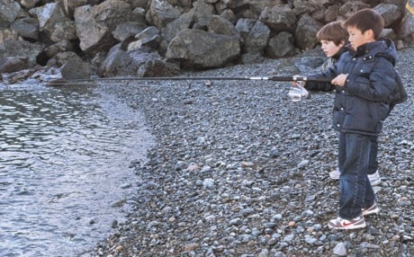 Fishing at the Marina