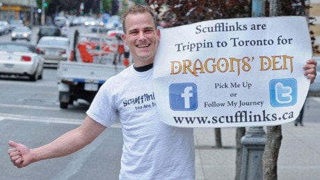 Scufflinks Dragon's Den 1