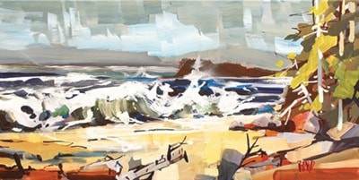 Storm Warning, by Rick Bond, shows at Madrona Gallery April 9 to 22.