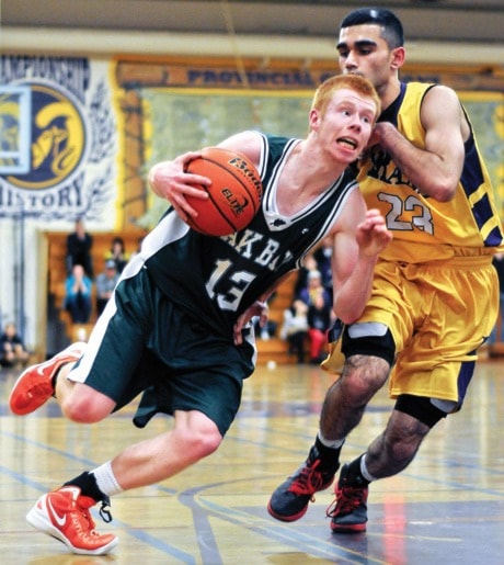 Oak Bay HS vs Mt Doug basketball