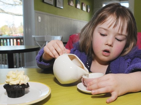 Tea Time at Crumsby's Cupcake Cafe