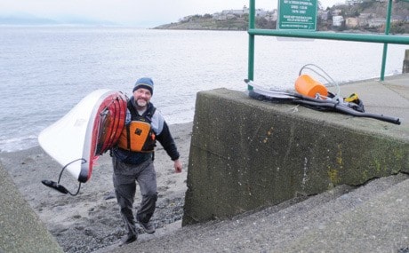 McNeil Bay kayaker