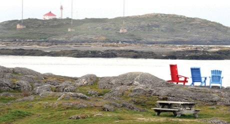 Chairs on McNeil Bay