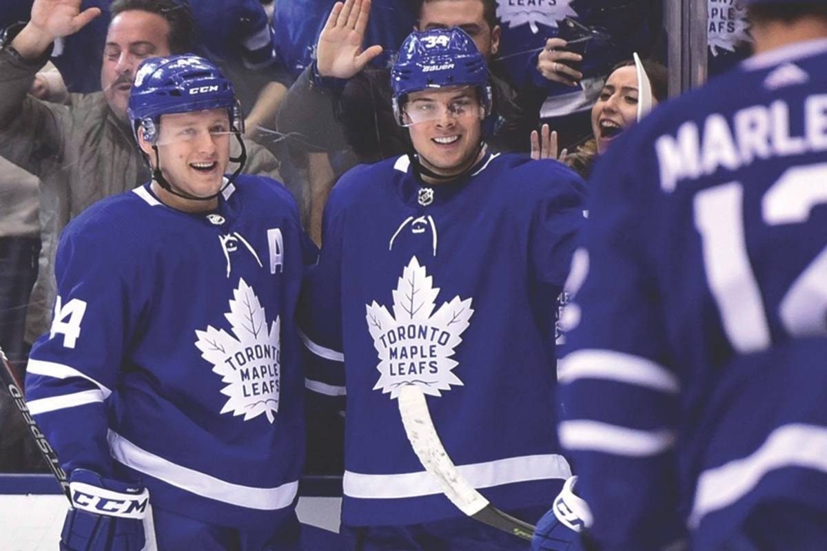 Leafs Matthews has top selling jersey edging Crosby McDavid
