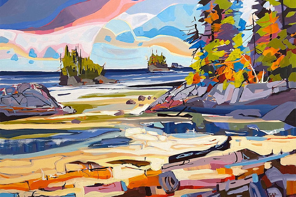 Rick Bond - Low Tide - 36 x 48 - AC (Madrona Gallery)