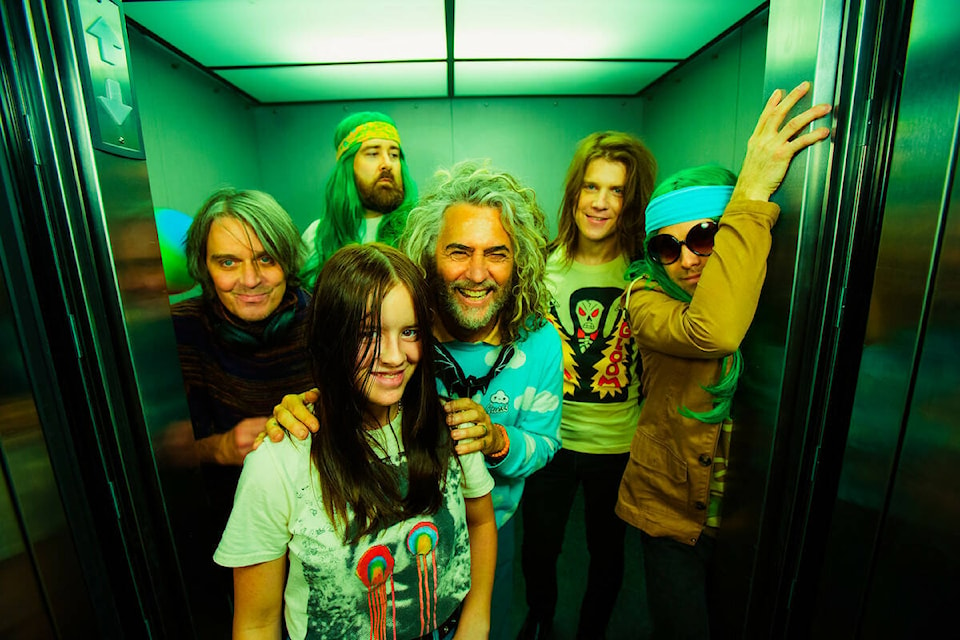 Nell and The Flaming Lips. Nell Smith of Fernie, 14, released a cover album in collaboration with The Flaming Lips called Where The Viaduct Looms on Nov. 26, 2012. (Photo bt Atria Creative)