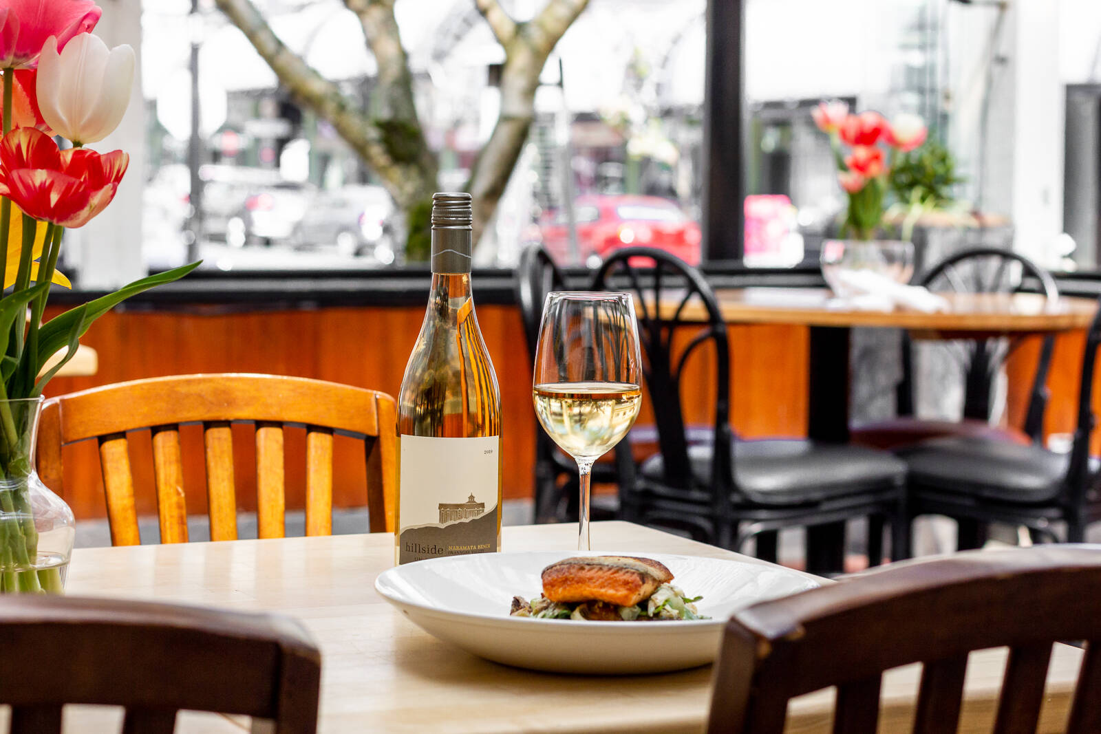 Enjoy a delicious array of Victoria restaurants sharing farm-to-fork dining, including downtowns 10 Acres, pictured above.