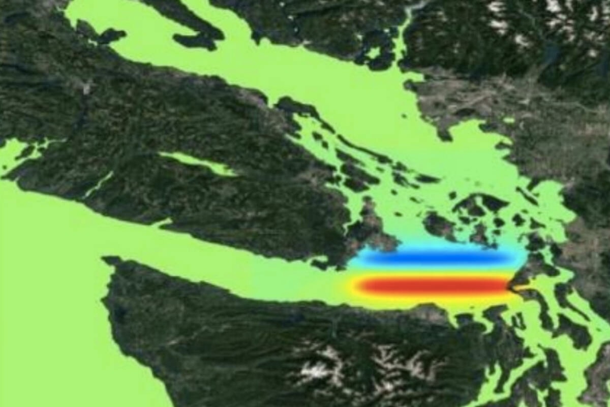 Tsunami oak bay