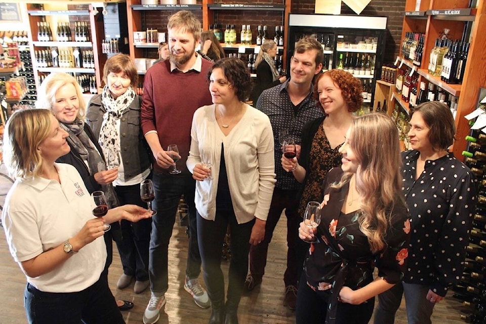 Off the Eaten Track takes foodies on walking tours of the city and marks a milestone this year – 10 years in the business. The small Victoria business is also is up for a Greater Victoria Chamber of Commerce award. (Courtesy Bonnie Todd)