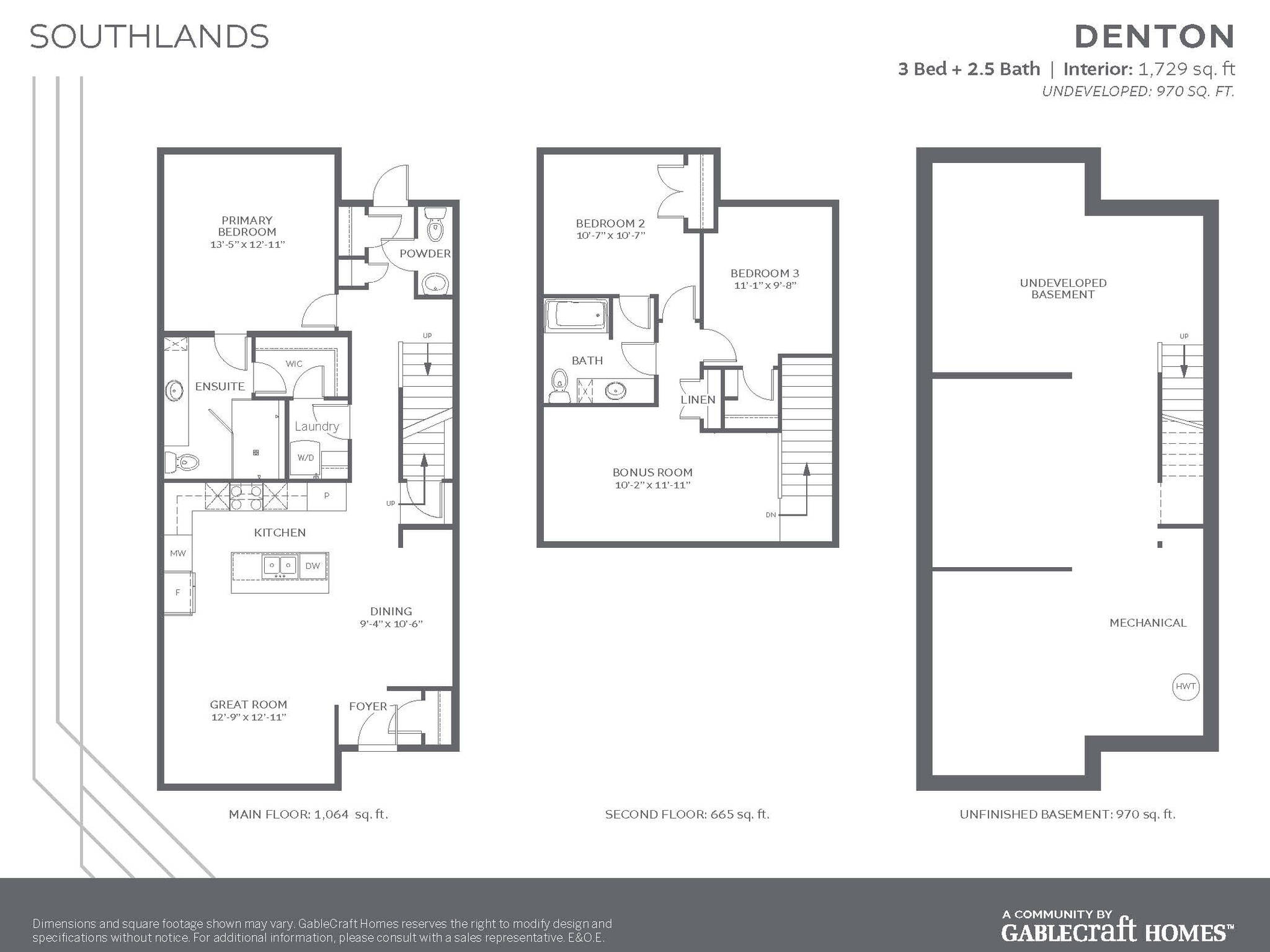 The new Denton floorplan. - Photo credit Gablecraft Homes.
