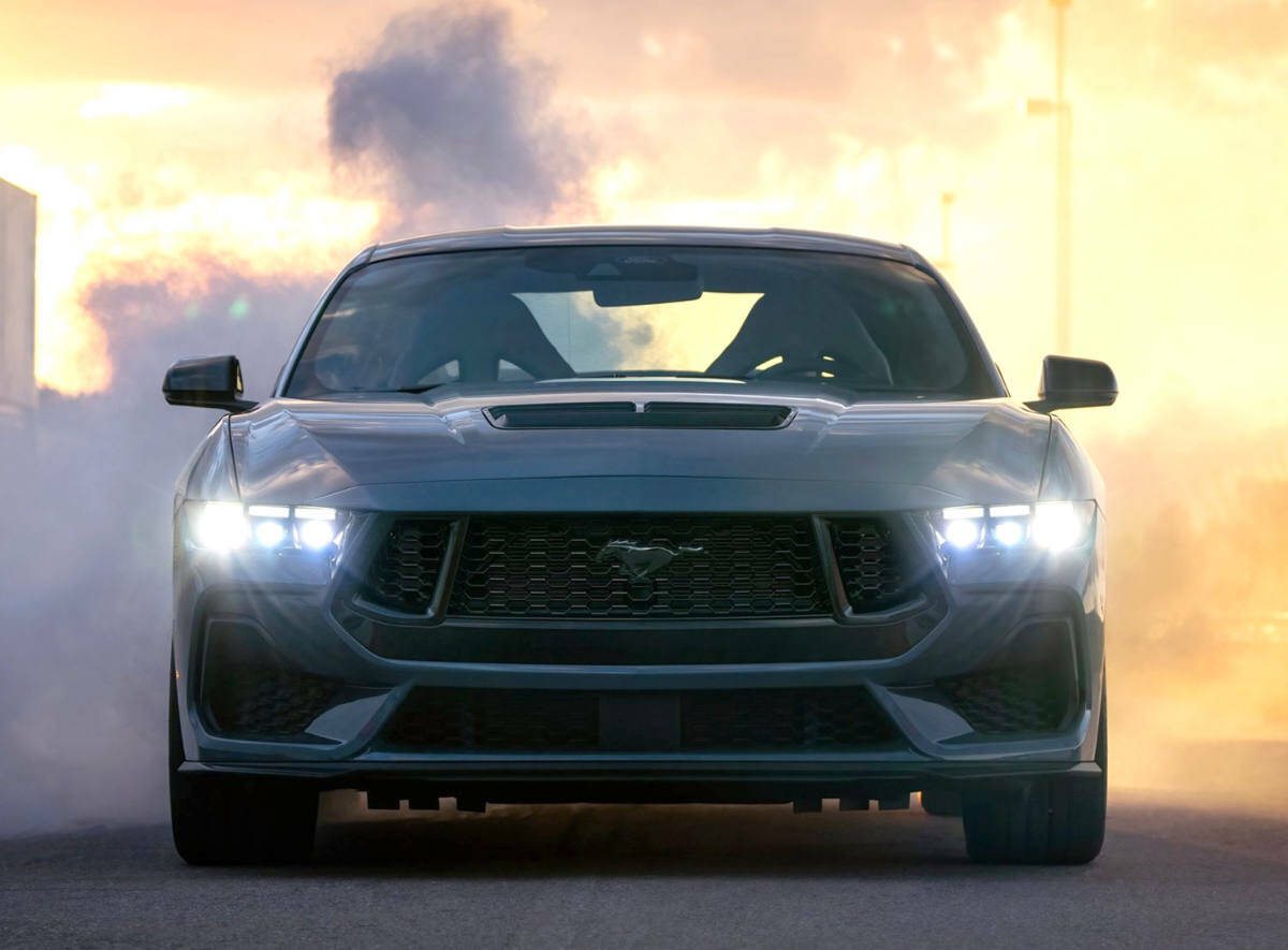 The previous Mustang was a beautiful car, so it makes sense that the 2024 model is more about tweaking than making dramatic changes. PHOTO: FORD