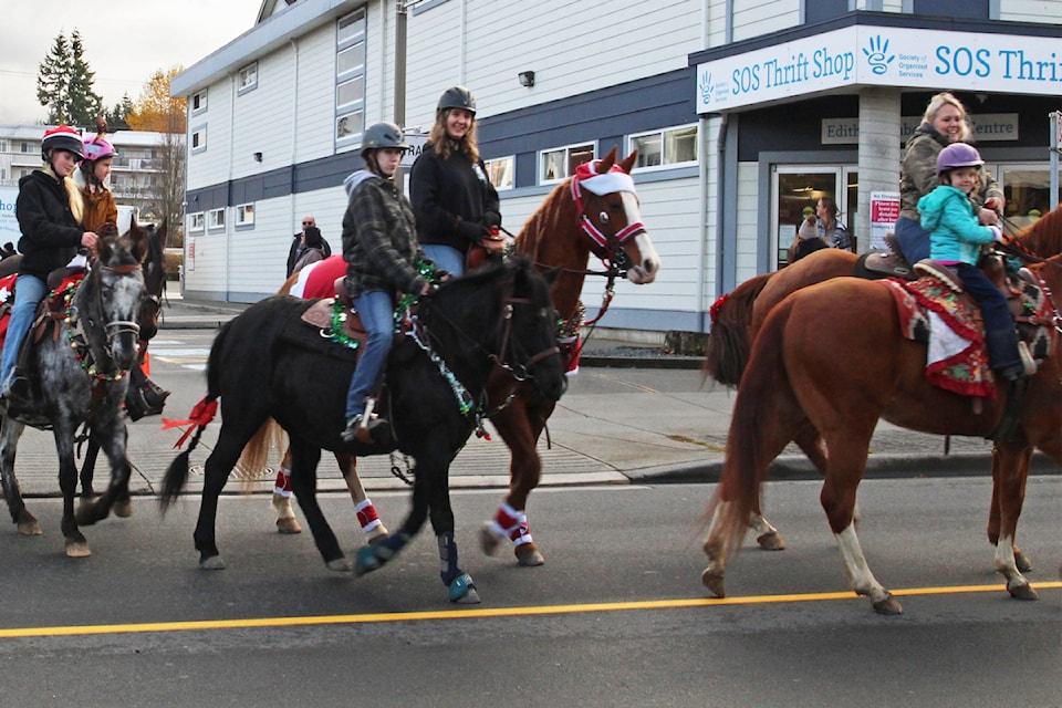 The Silver Spur Riding Club held its annual Toy Drive for the SOS Caring for Community at Christmas program on Sunday, Nov. 24