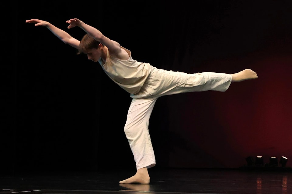 Kai DeVito was the winner of the Level 1 Modern division of the Provincial BC Performing Arts Festival.