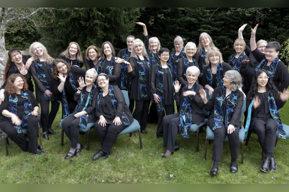 The Island Bel Canto Singers will sing in a concert with two other mid-Island choirs in Parksville on March 9.