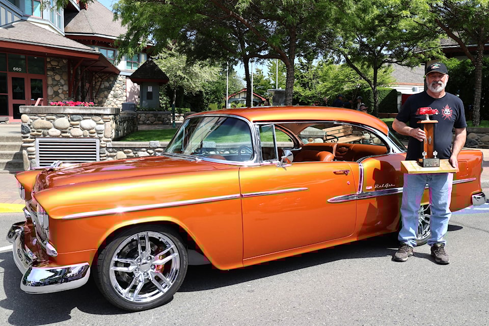 'Best of Show' went to Kevin Campbell, from Sidney, for his 1955 Chevrolet Bel Air