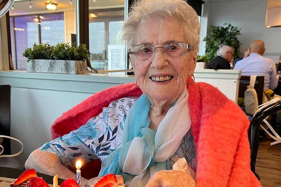 Marguerite Kerr of Parksville celebrated her 105th birthday on June 27.