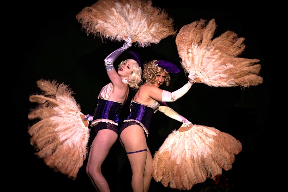 The Errington Hall's 'Night at the Palace' vaudeville show was a huge success.