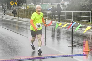 ORCA runners endure wet, cold weather at Westcoast Sooke 10K