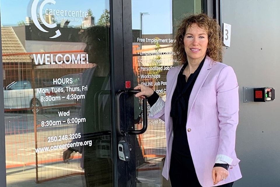 Cheryl Dill, executive director of the Career Centre in Parksville.
