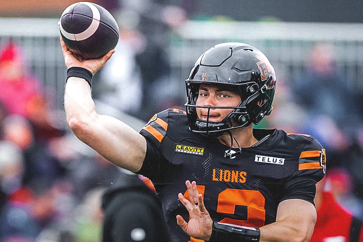 QB Rourke, stout defence lift streaking B.C. Lions to 27-22 win over Toronto Argonauts