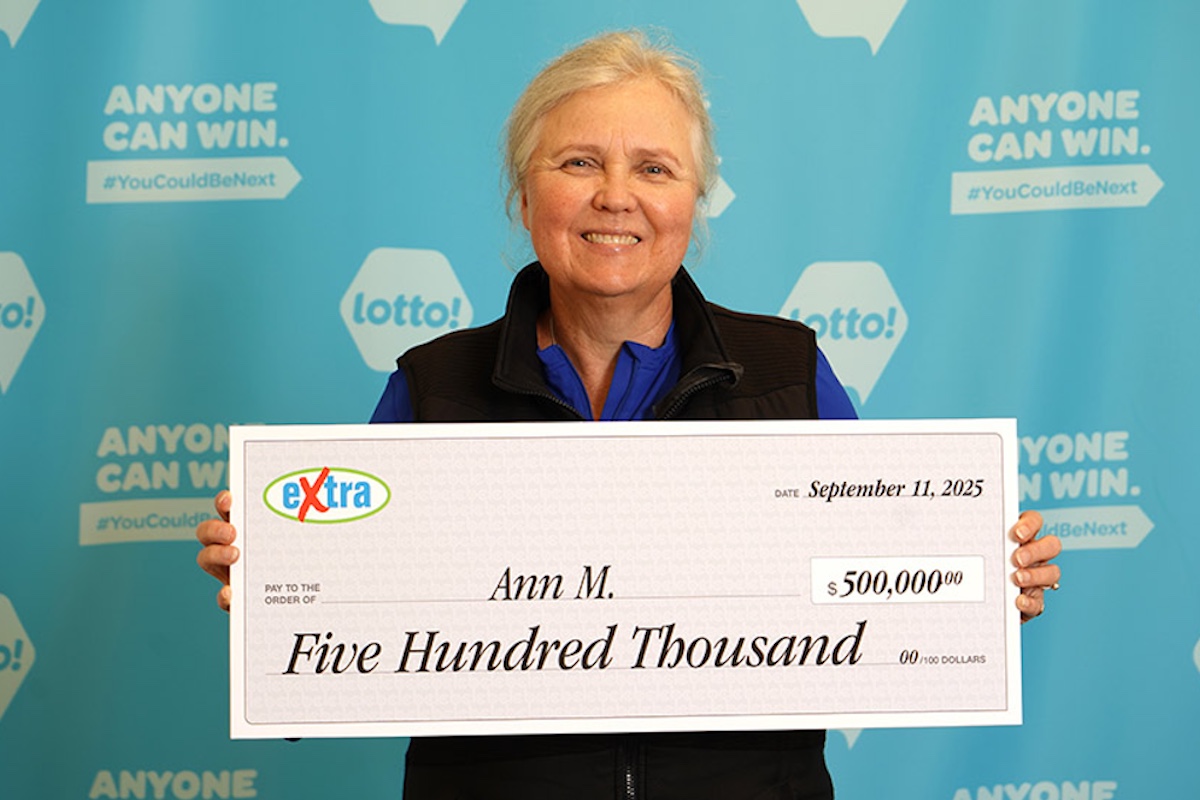 Qualicum Beach resident scores $500K lottery win playing 'Extra'