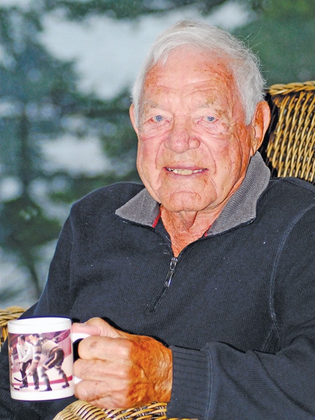 NEWS file photo Howie Meeker of Parksville, Nov. 2012.