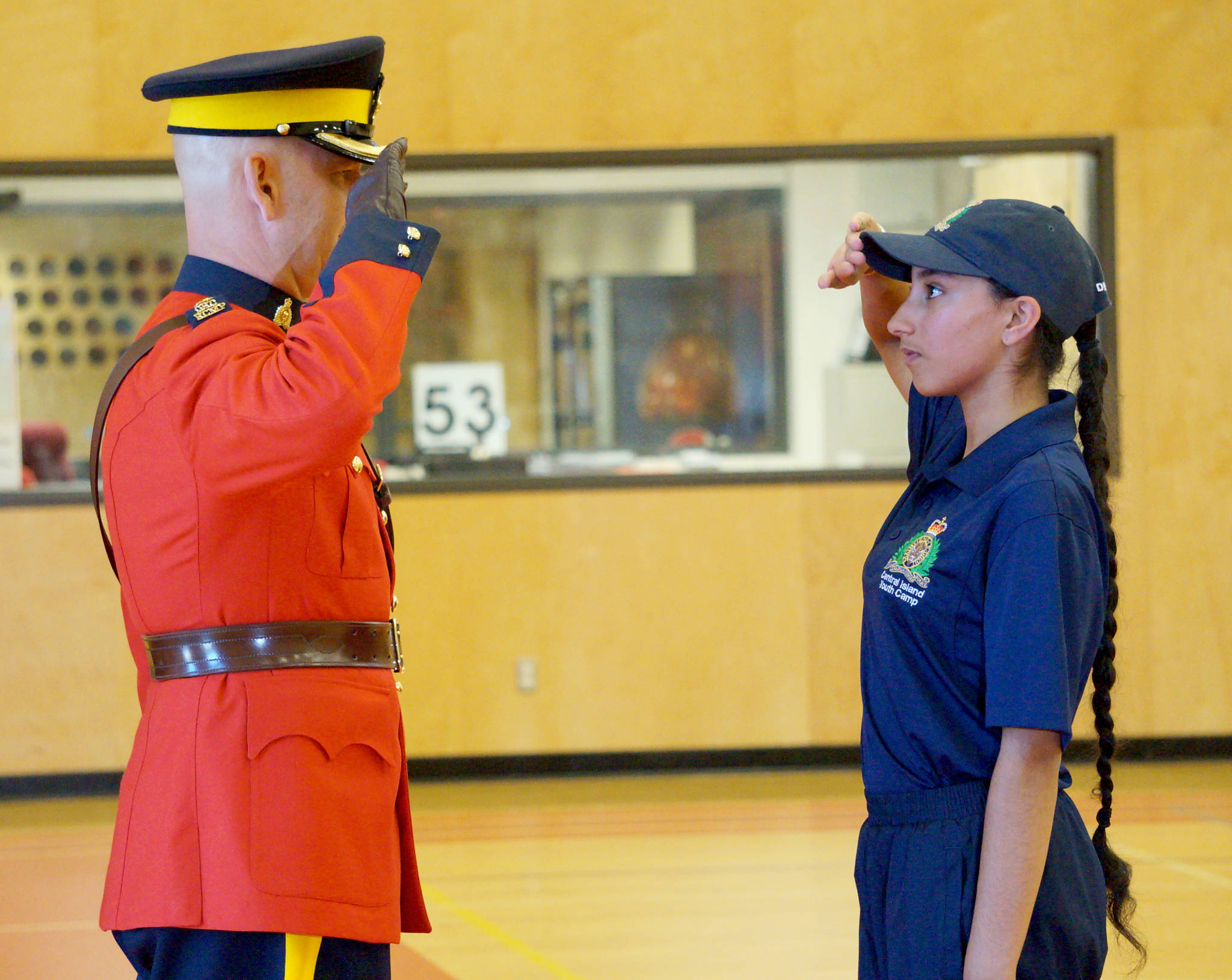 MidIsland students survive RCMP boot camp Parksville Qualicum Beach News