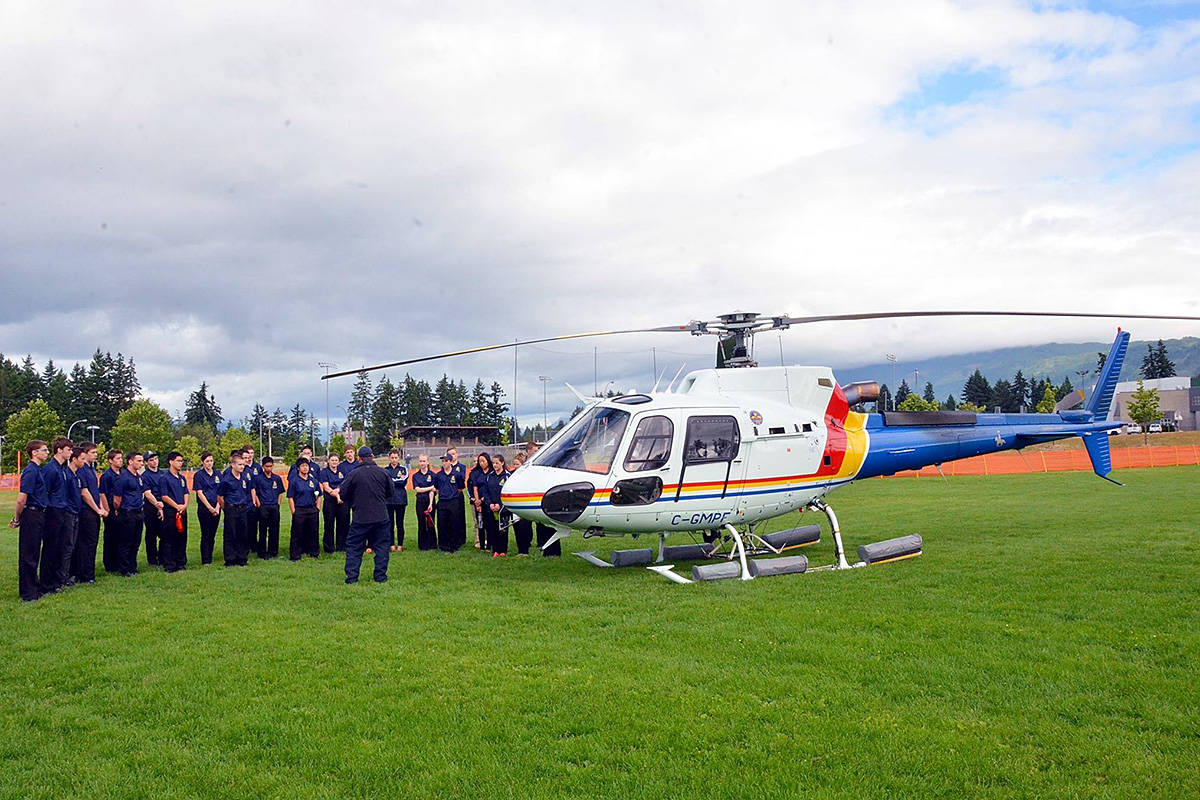 RCMP Youth Camp kicks off in Port Alberni Parksville Qualicum Beach News