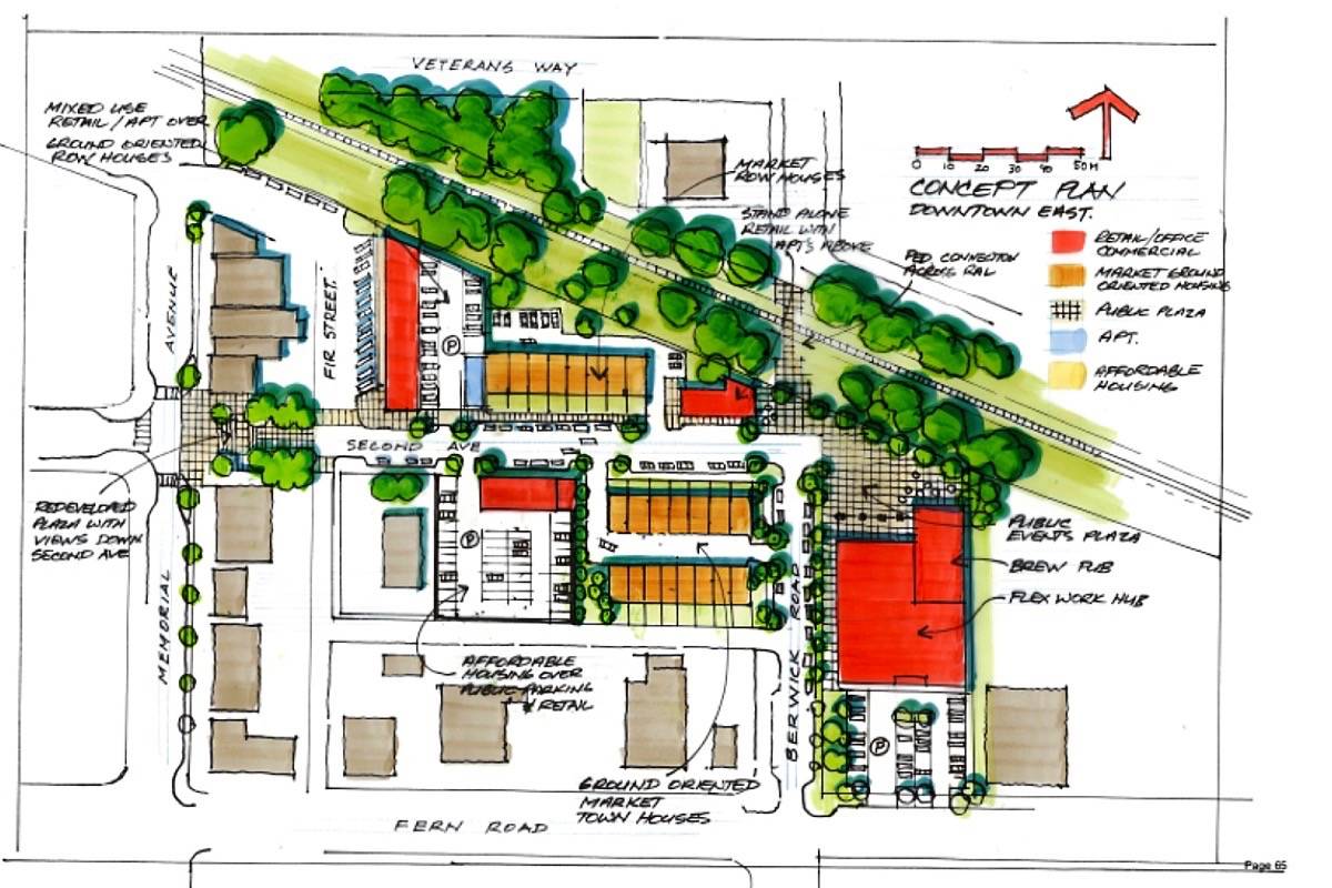 Qualicum Beach east village plans take shape Parksville Qualicum