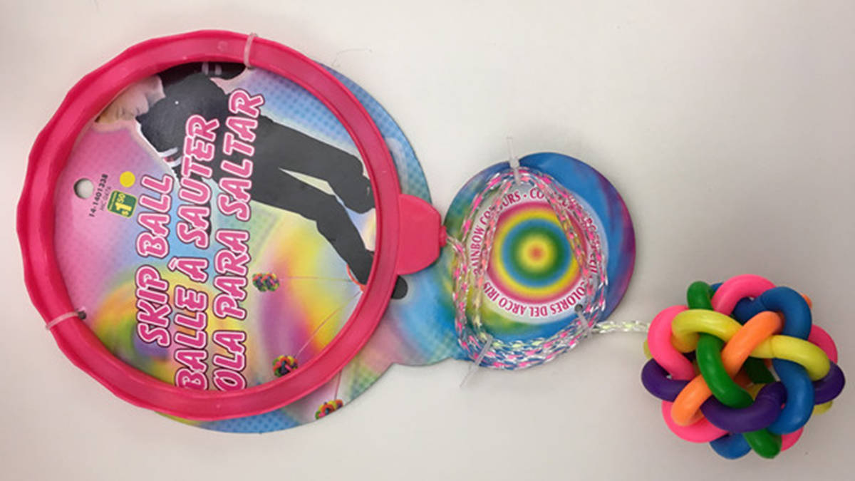 Dollarama recalls 500 000 Skip Ball toys due to high chemical